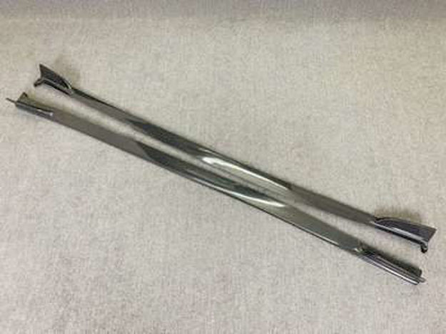 Picture of Infiniti Q50 V37 NA Style Side Skirt Addon(North US Model)