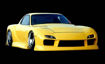 Picture of Mazda RX7 FD 93-97 - BN-Blister Full Wide Front fender 2pcs