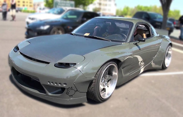 Picture of RX7 FD RB Style Front Lip