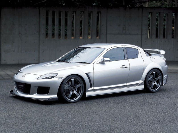 Picture of RX8 SE3P MS Style side skirt