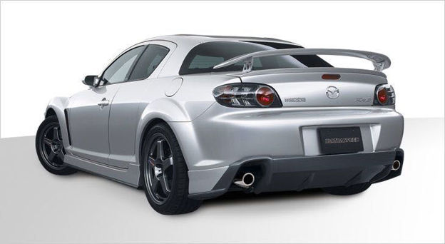 Picture of RX8 SE3P MS Style Rear Spoiler