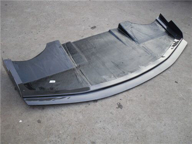 Picture of EVO 8 9 VTX Style Cyber Evo  Front Lip (Track Version 1.9m width)(Front Diffuser, splitter with side canard)