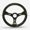 Picture of R Type Steering wheel (350mm diameter, deep around 60mm, 6 bolts 70mm PCD (Same fitment with MOMO, OMP & Sparco)