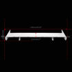 Picture of 1100mm Carbon GT Spoiler (Blade Width 180mm, Stand Height Only 10mm)
