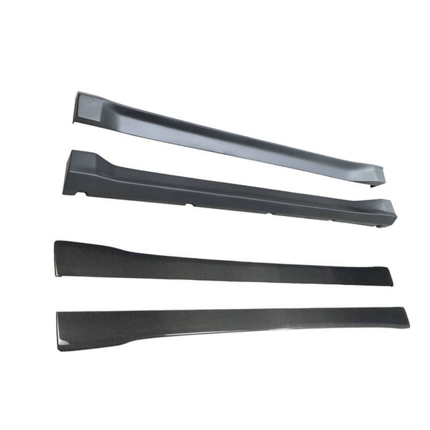Picture of Stelvio S Style Side skirt with extension 4Pcs (Only fit with wide fender)