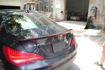 Picture of For Mercedes Benz CLA Class W117 FD Style 13-17 CF Red Line Rear Spoiler