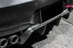Picture of BMW M6 F06 F12 F13 V-style rear diffuser (Rear M6)