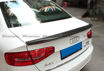 Picture of For Audi A4 B8.5 Caractere(Belgium) Style 13-16 CF Rear Spoiler