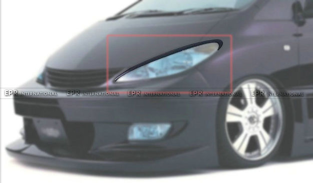 Picture of 00-03 Estima ACR XR30 XR40 VS Style Headlight Trim (Pre-facelifted)