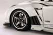 圖片 Nissan GTR R35 2013 Ver VRS Style FRP Front fender with  louver fin (Inc 6 fins,  side maker use F51 Fuga) - USA WAREHOUSE